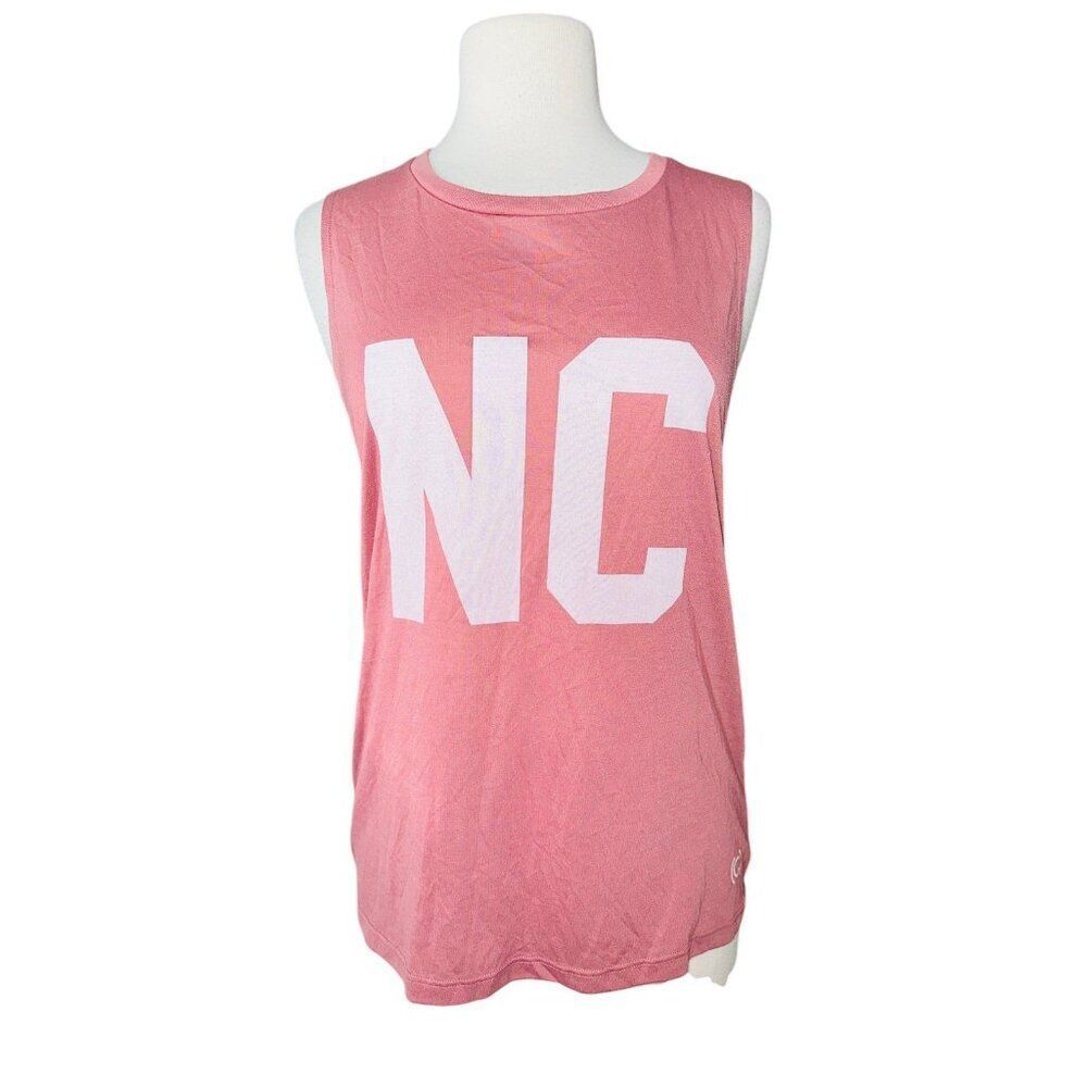 FB12 North Carolina Tank Top New NWT Womens Large Coral Shirt